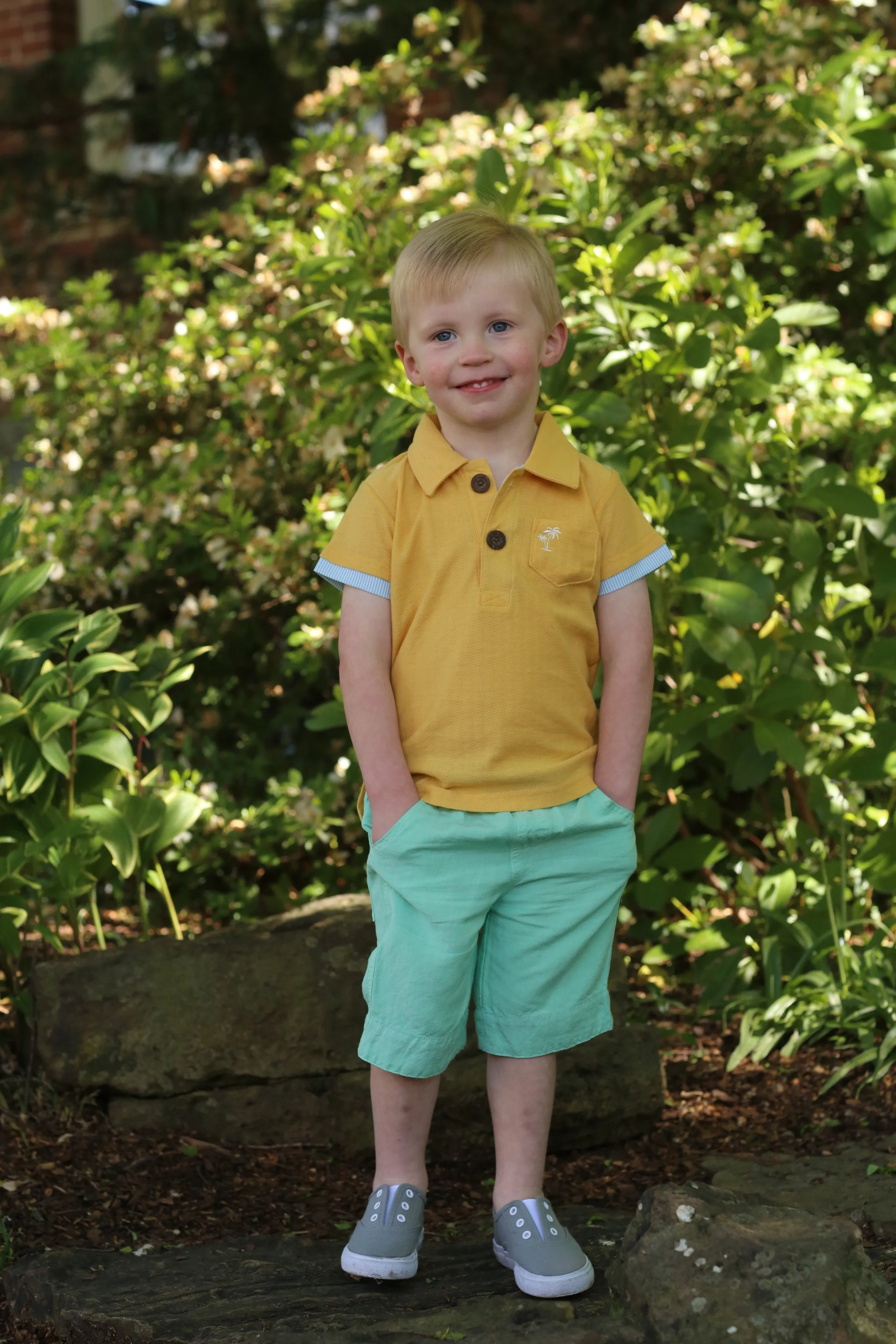 Beach Polo in Yellow