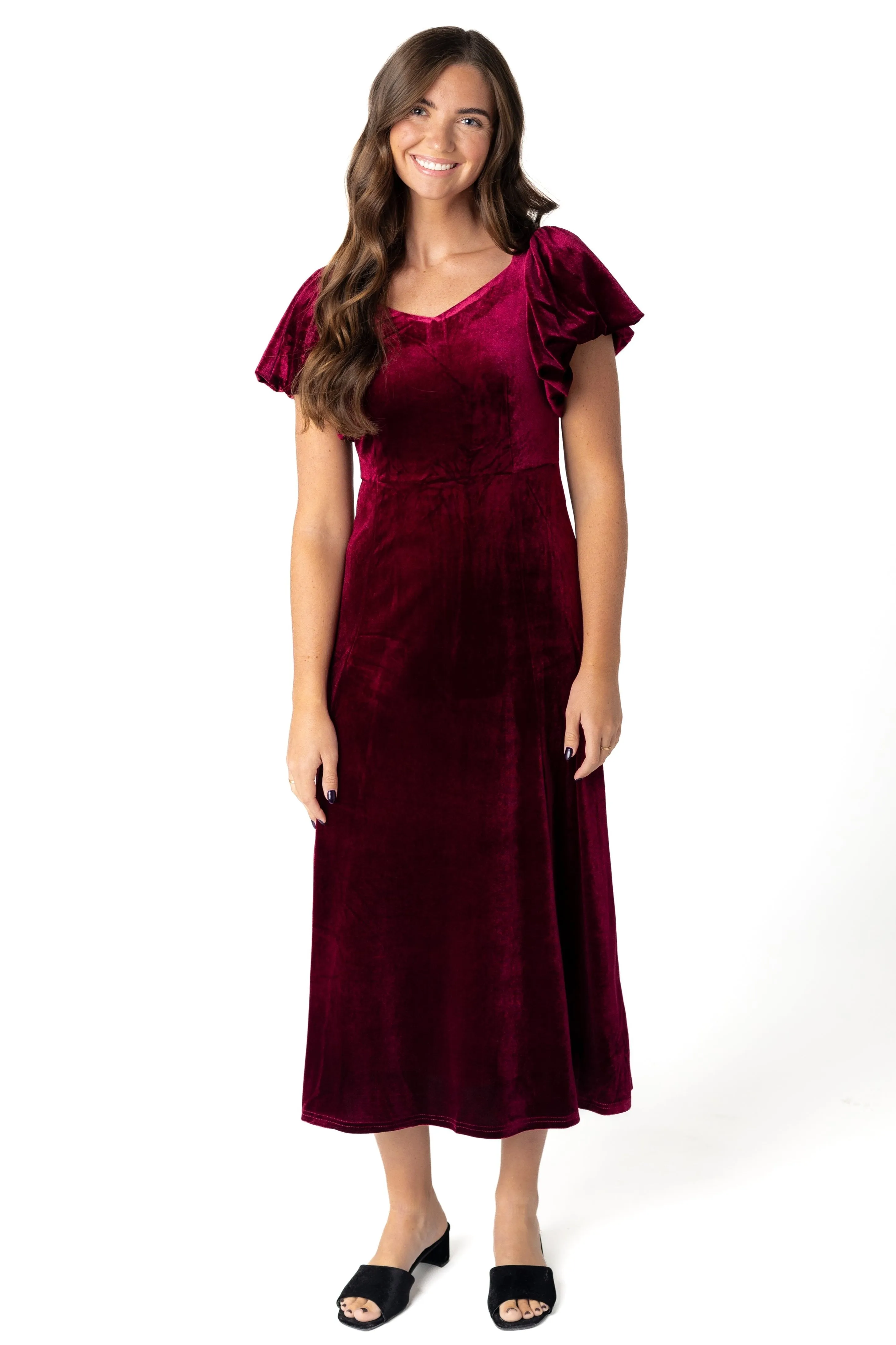 Brass & Roe Monaco Velvet Dress