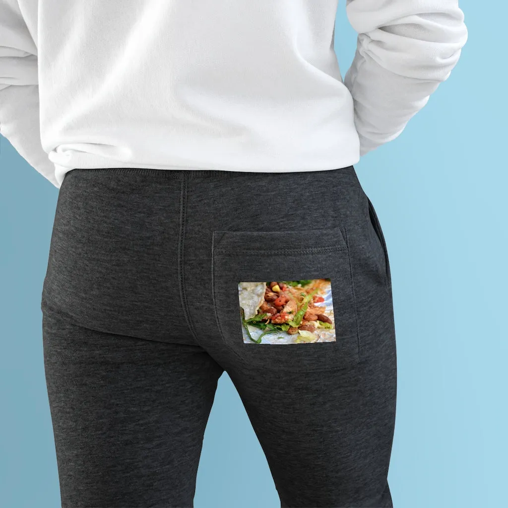 Chicken Burrito Premium Fleece Joggers