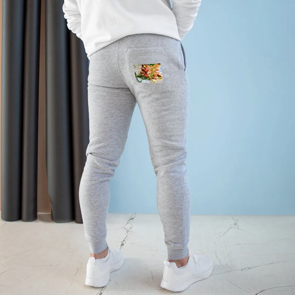 Chicken Burrito Premium Fleece Joggers