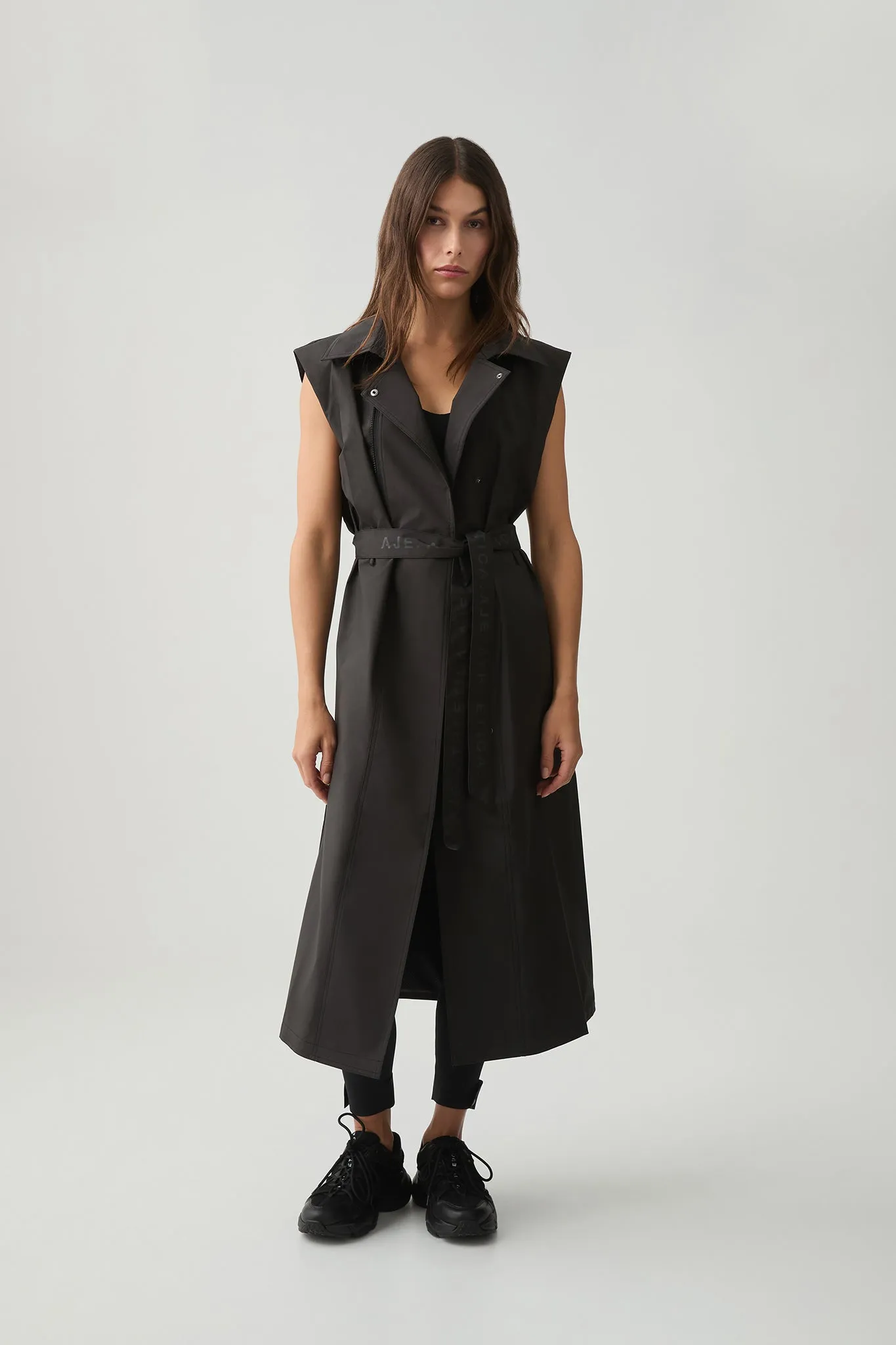 Convertible Belted Trench 703