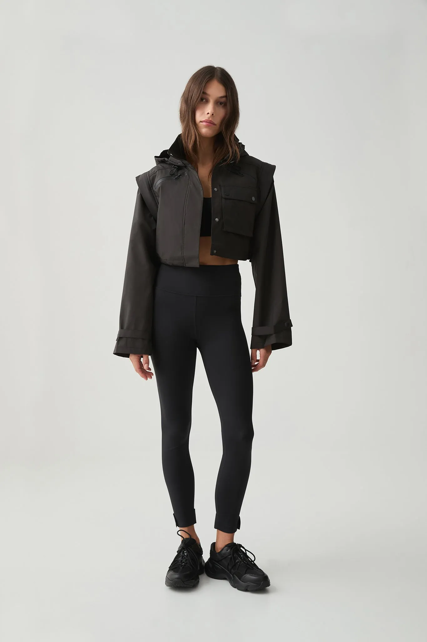 Convertible Belted Trench 703