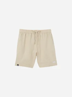 Everyday Eel Adult's Stone Linen Shorts