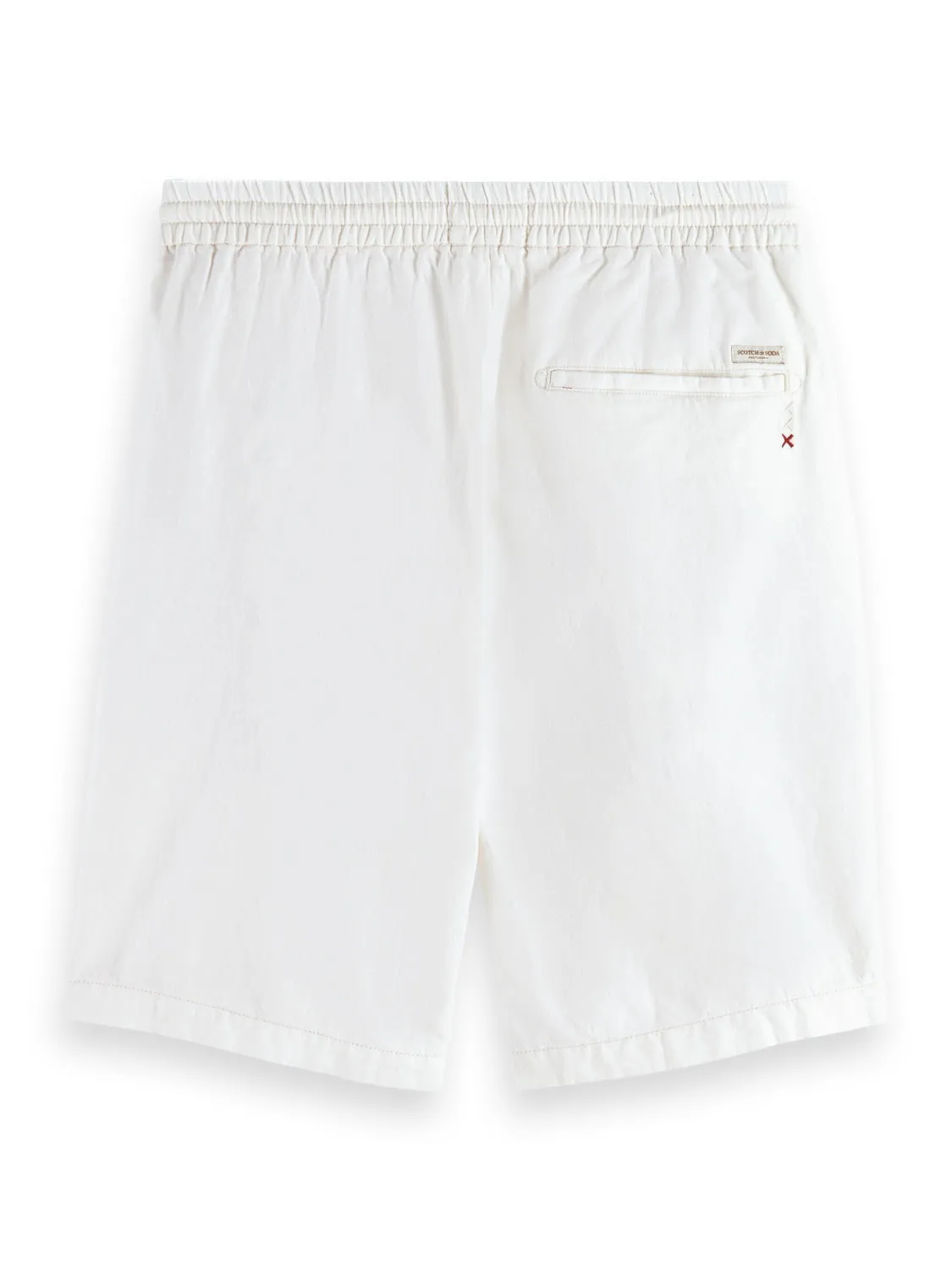 Fave - Twill Linen Bermuda Shorts