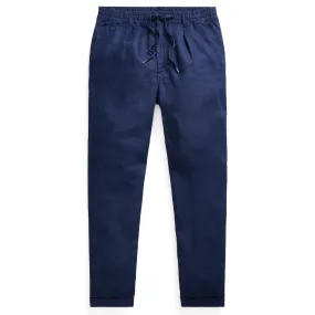 Polo Prepster Slim Tapered Linen Pants Navy - AW24