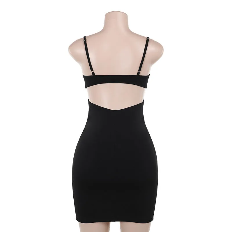 Sparkle Bust Bodycon Mini Dress – Perfect for Night Parties