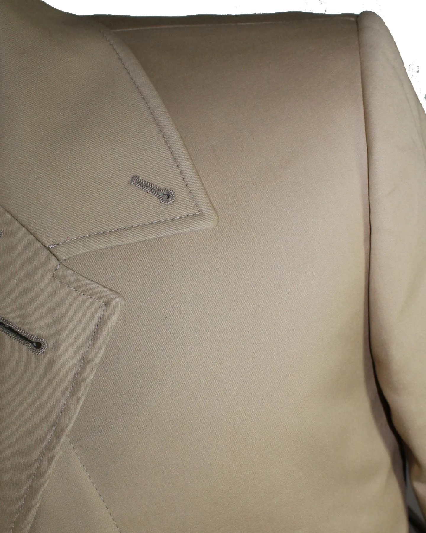 Thom Browne Overcoat Khaki MacKintosh Bal Collar Coat EU 50  - US 40 SALE