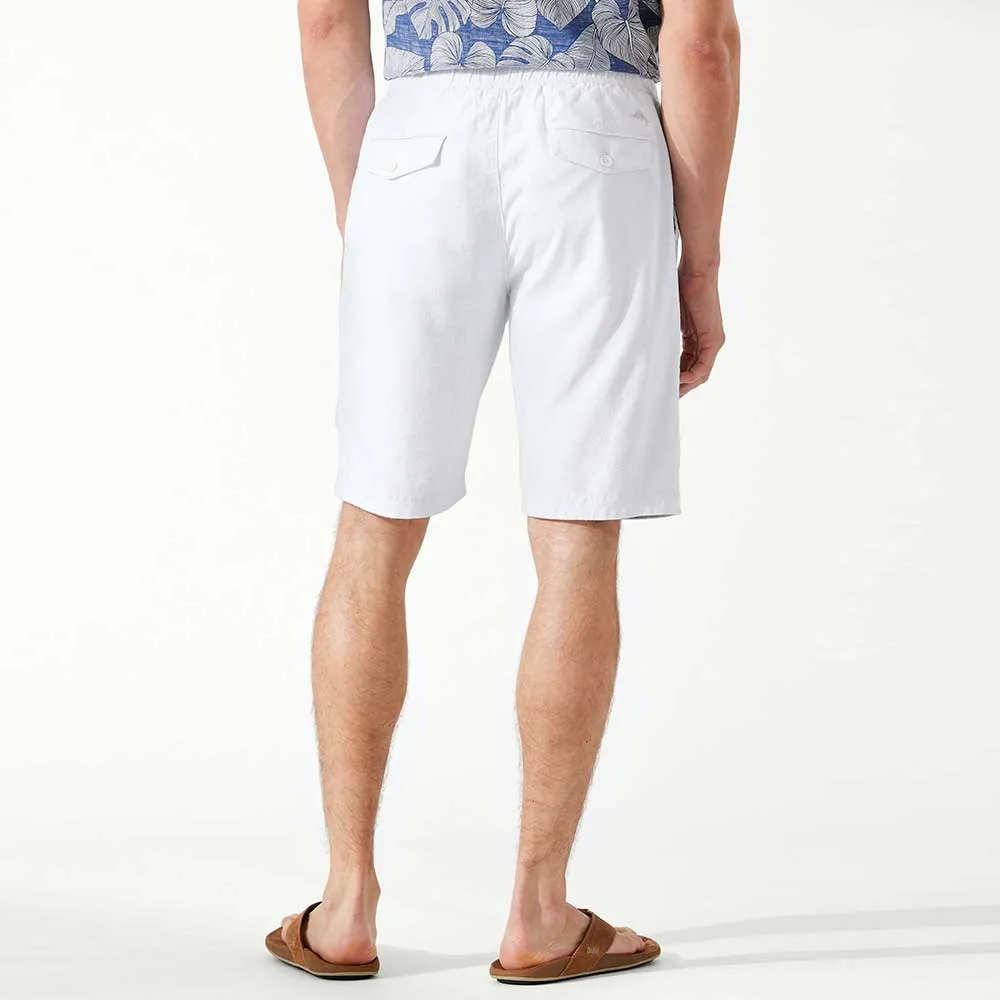 Tommy Bahama 10-Inch Linen In Paradise Shorts - White