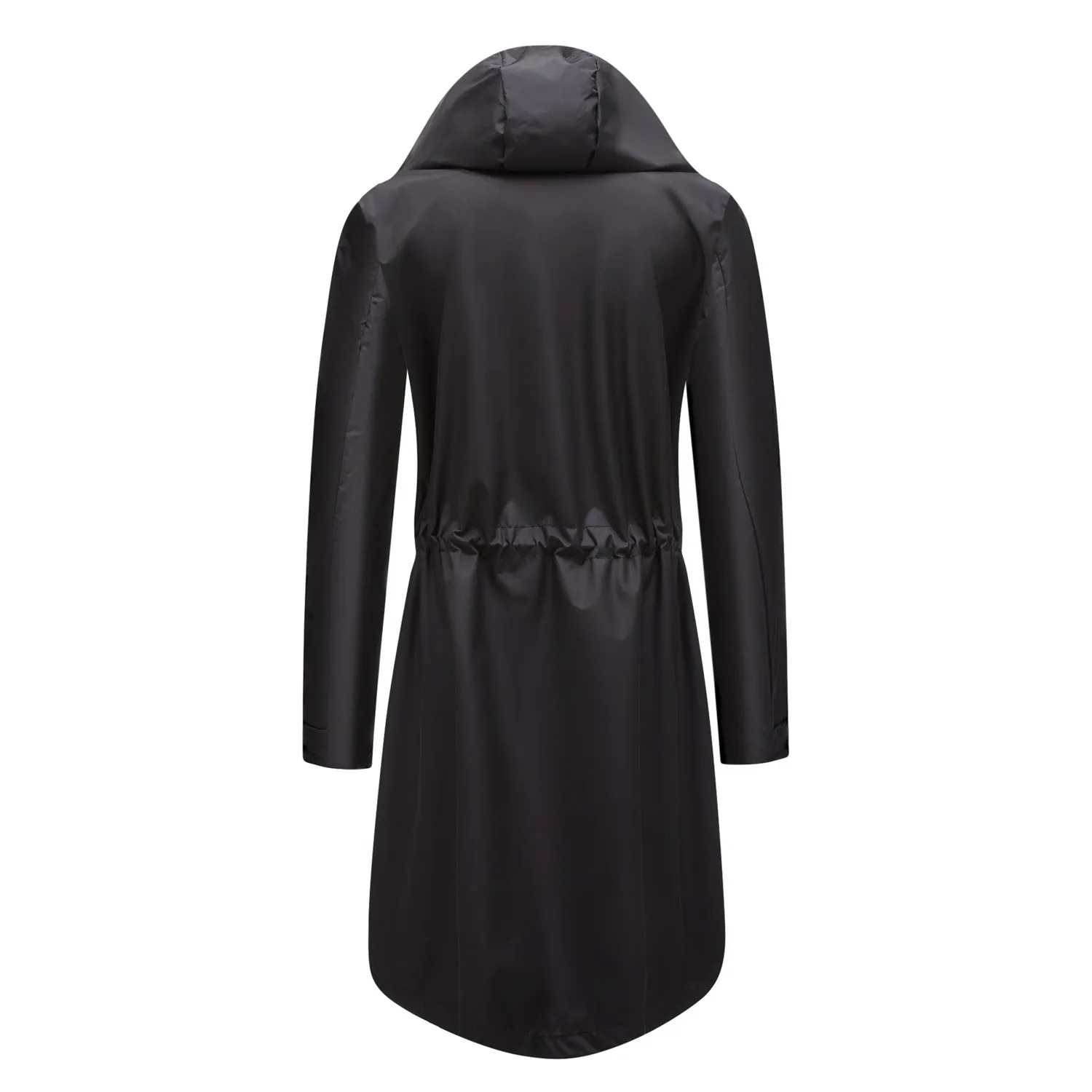 Women's Outdoor Raincoats Hooded Trench Coats